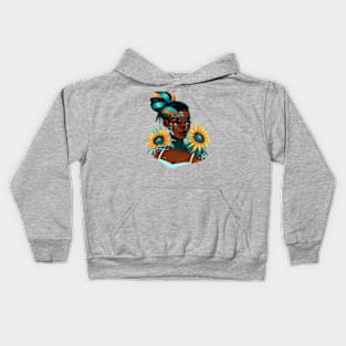 Turquoise Kids Hoodie